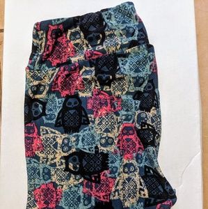 LuLaRoe OS owl print leggings